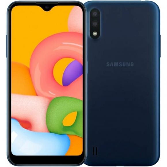 Смартфон Samsung SM-M015F Galaxy M01 32 ГБ синий