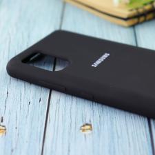 Чехол Silicone case для Samsung A51 2020 черный (18)