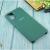 Чехол Silicone case для Samsung A51 2020 армейский зелёный (45)