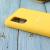 Чехол Silicone case для Samsung A51 2020 жёлтый (4)