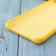 Чехол Silicone case для Samsung A51 2020 жёлтый (4)