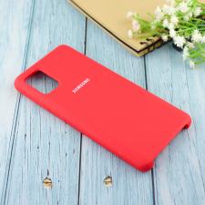 Чехол Silicone case для Samsung A51 2020 красный (14)